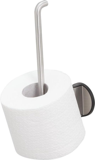 Tiger tune - reserverolhouder - zonder boren - zelfklevend 3m tape - rvs geborsteld zwart