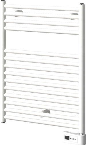 Plieger vulcano-el fischio designradiator – handdoekradiator – 68.8 cm x 55 cm - 300 watt – wit
