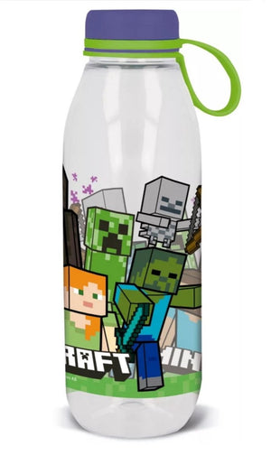 Minecraft drinkfles met schroefdop - 650 ml
