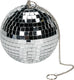 Kotronic party fun spiegelbol 20 cm groot aan ketting te hangen