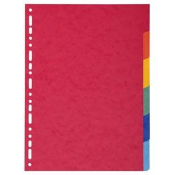 Tabbladen exacompta 220 g m² 6 tabs