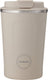 Aya ida aya ida - cup2go - thermosbeker - koffiebeker - coffee to go - reisbeker - meenemen - 380ml - cream beige