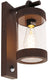 Trio sambesi - wandlamp - roestkleur - excl. 1x e27 4w - bewegingssensor - buitenverlichting - ip44