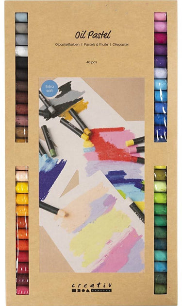 Creativ company https: www.cchobby.nl oliepastels-l-7-cm-dikte-11-mm-diverse-kleuren-48-stuk-1-doos