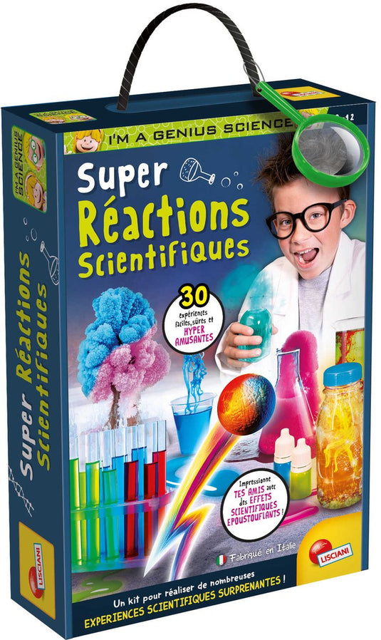 Lisciani i'm a genius laboratoire super reactions fr