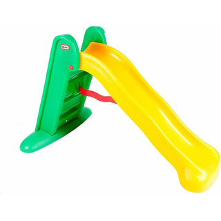 Load image into Gallery viewer, Little tikes glijbaan large slide - peuter -voor buiten - groen geel
