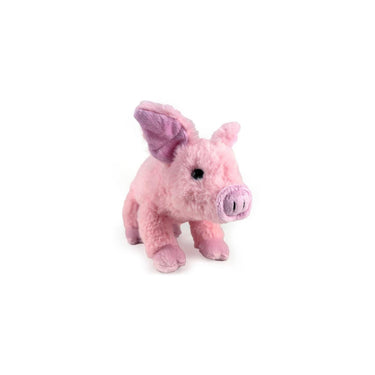 Pluche varkentje 12cm roze
