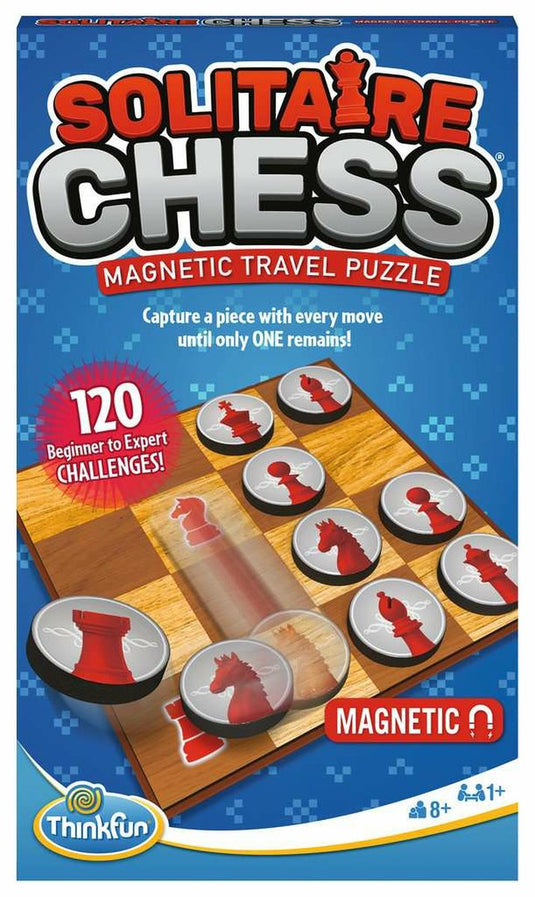 Ravensburger solitaire chess magnetic travel puzzle