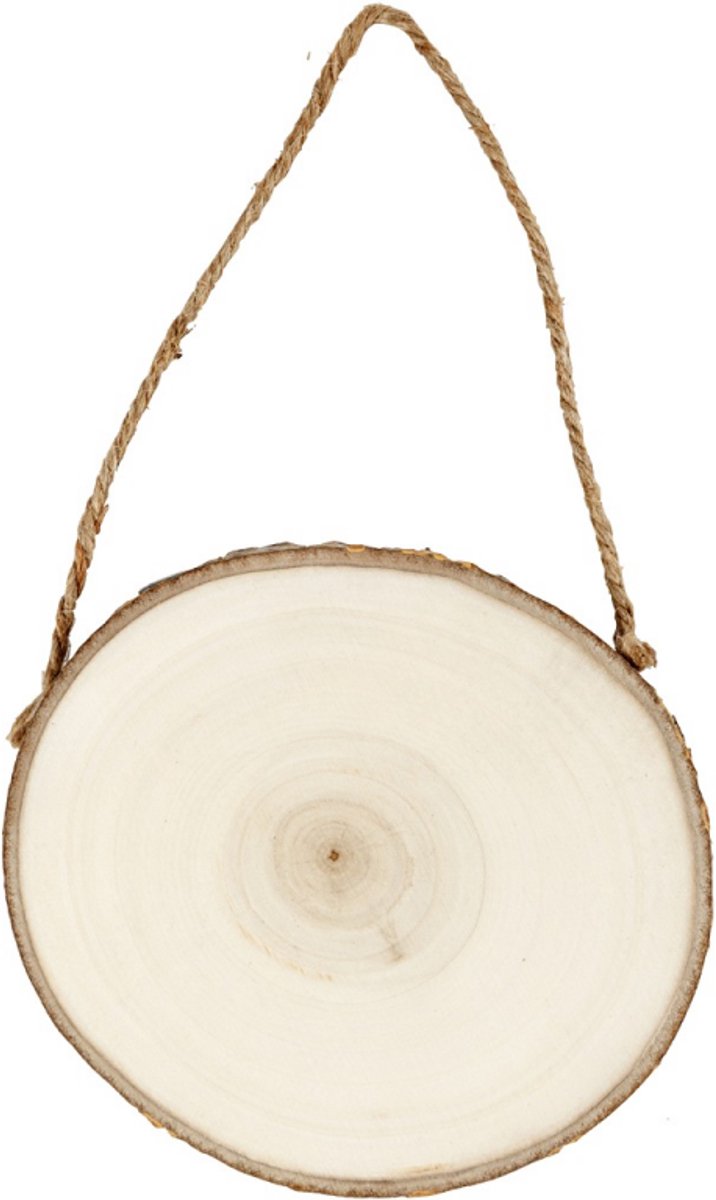 Load image into Gallery viewer, Creativ company deurschild hout, 12-14 cm
