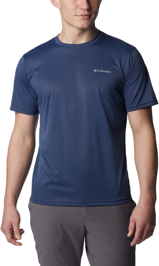 Columbia hike™ crew heren outdoorshirt - dark mountain