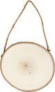 Creativ company deurschild hout, 12-14 cm