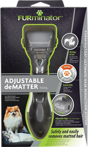 Furminator grooming dog en cat dematting tool