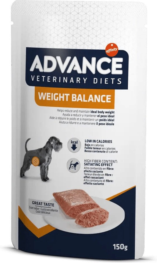 Advance veterinary diet dog weight balance - 8x150 gr