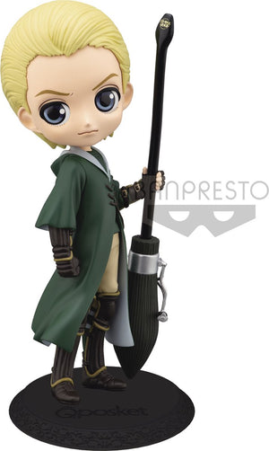 Banpresto bandai harry potter - q posket figuur - draco malfoy quidditch style ver.a
