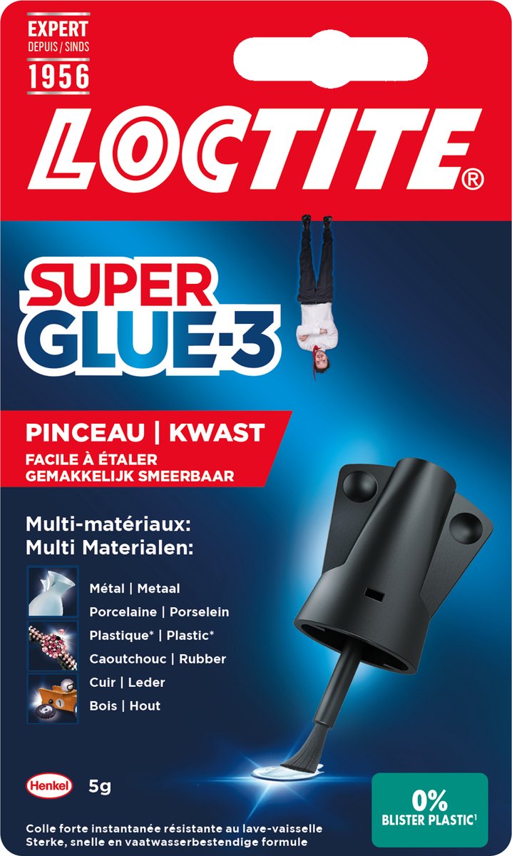 Load image into Gallery viewer, Loctite brush 5 g high precision | ideaal aanbrengen met kwast | high precision secondelijm | seconde lijm voor universele toepassing | seconden lijm, multilijm alleslijm | hobby| reparatiesecondelijm.
