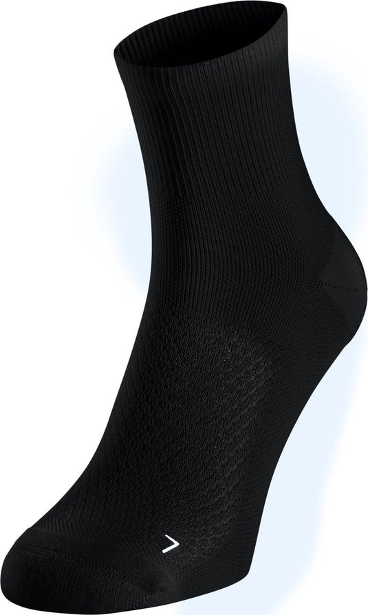 Odlo essentials enkellange sokken - unisex - zwart - 42-44