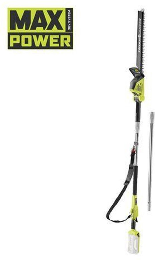 Ryobi max power - draadloze telescopische heggenschaar - zonder accu en lader