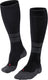 Falke tk energy met compressie wol functioneel materiaal wandelsokken dames zwart - maat 39-42 w1
