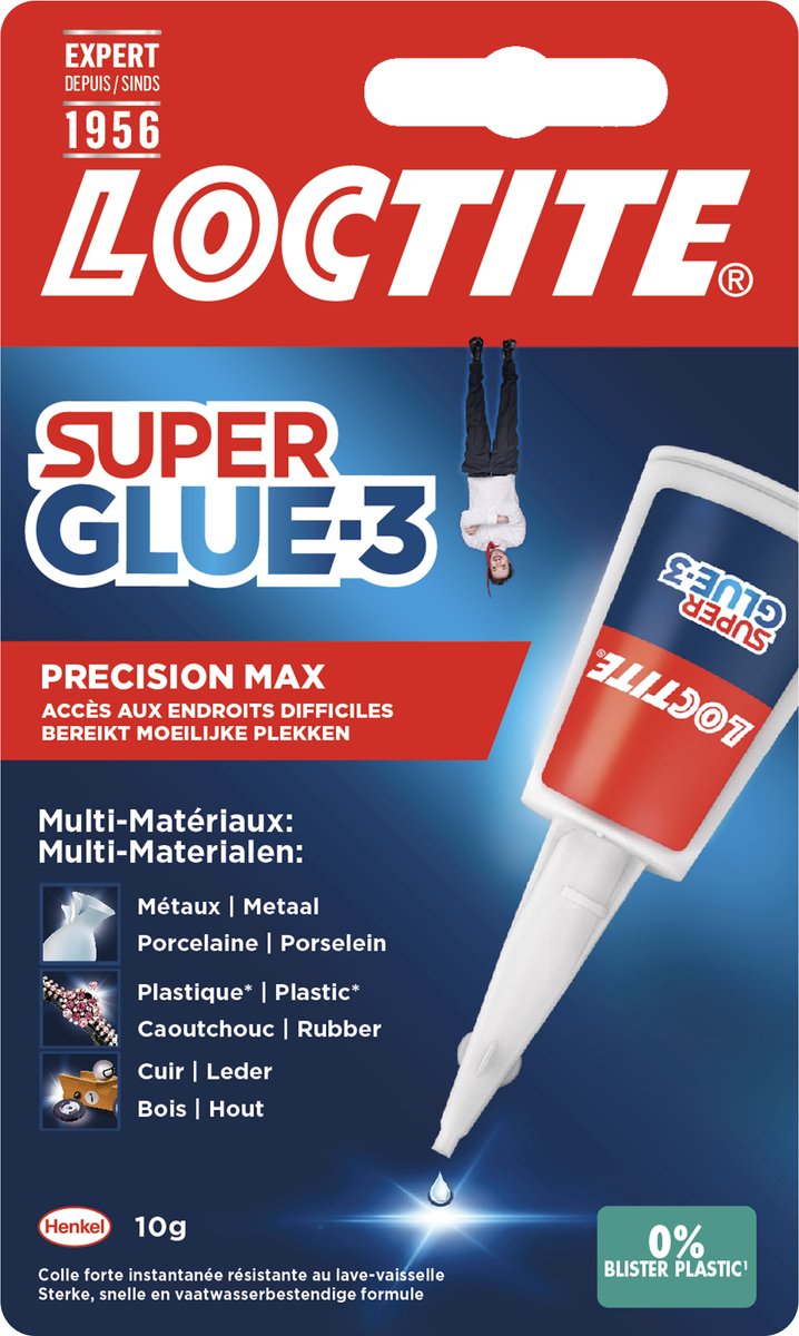 Load image into Gallery viewer, Loctite precision max 10 g blistercard | universele secondenlijm | multilijm voor knutsel precisie oplosingen | sterke alleslijm.
