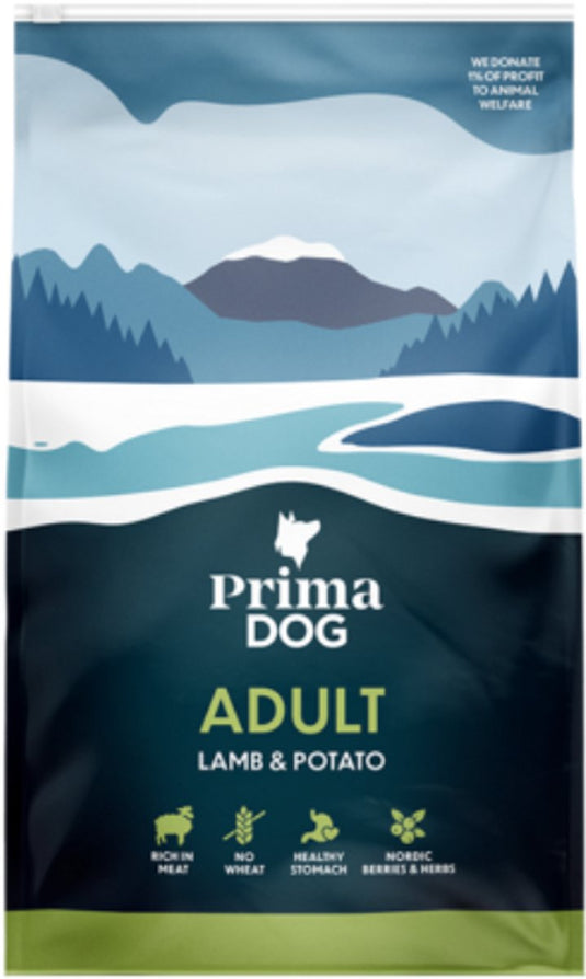 Primadog hondenvoer adult lam aardappel - 3 kilo