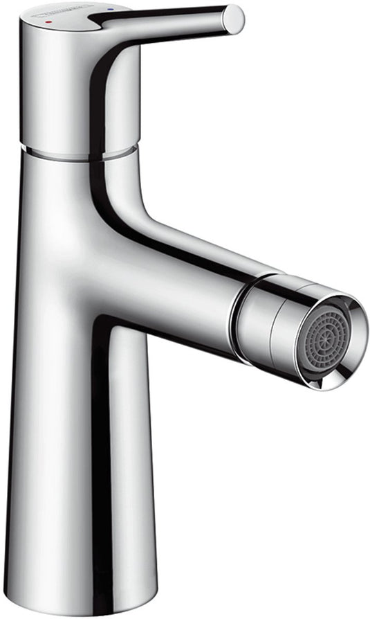 Hansgrohe talis s 1 gats bidetkraan met waste chroom