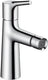 Hansgrohe talis s 1 gats bidetkraan met waste chroom