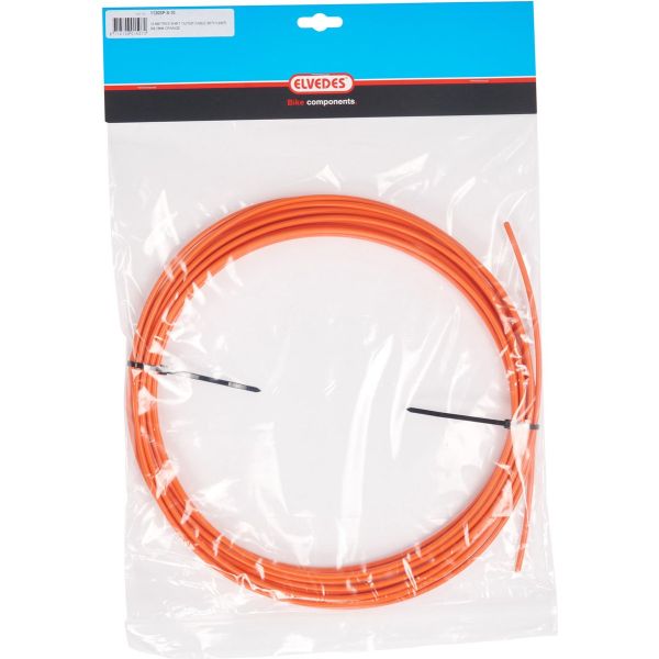 Load image into Gallery viewer, Elvedes rem buitenkabel 5mm (10m)oranje liner 1125tef-9-10
