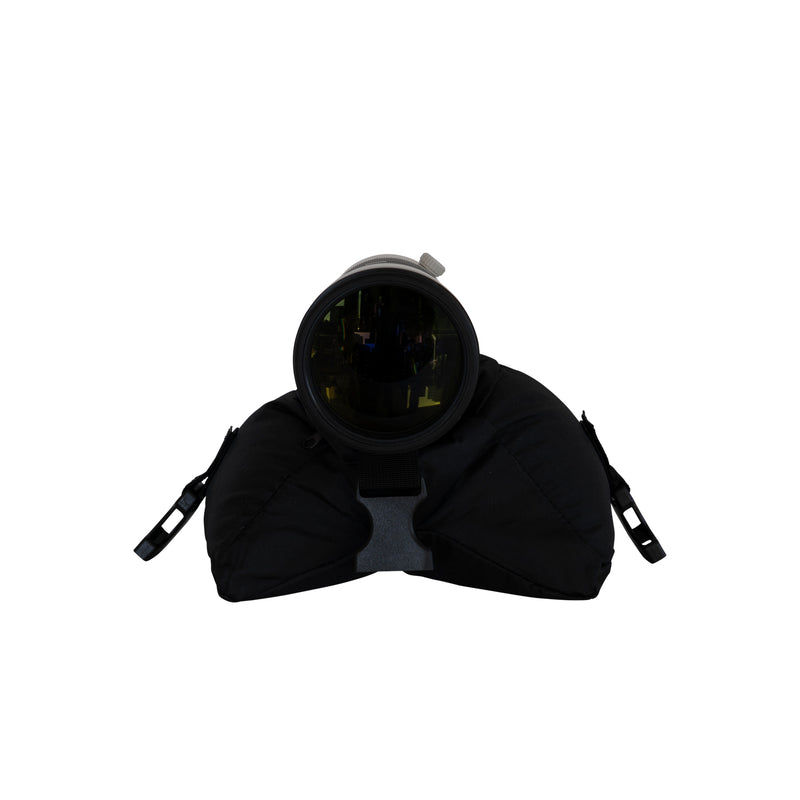 Load image into Gallery viewer, Buteo photo gear bean bag 1 zadelmodel zwart met draagriem
