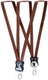 Snelbinder Trio Simson met 3 binders - bruin
