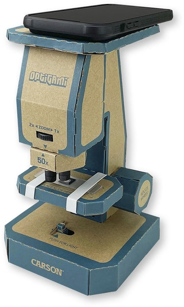 Carson kids optigami doe-het-zelf microscoop kit