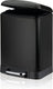 Kela afvalemmer, rvs, zwart, 6 l - | davino