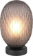 Trio facette - tafellamp - zwart mat - excl. 1x e27 4 w - snoerschakelaar