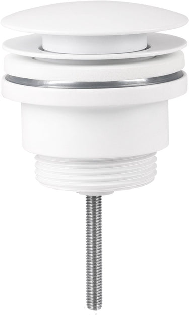 Differnz design afvoerplug mat wit
