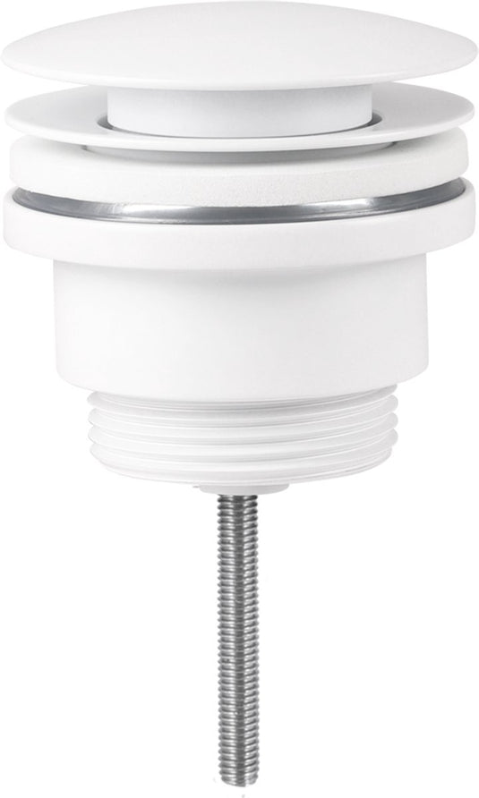 Differnz design afvoerplug mat wit