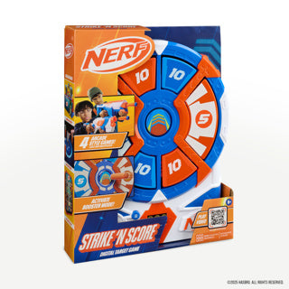 Hasbro nerf bullseye electronic target core