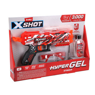 Hyper gel stinger met 3000 gellets | 2 stuks