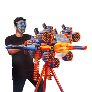 Load image into Gallery viewer, Ty x-shot insani mega barrel licht en rook 72 darts
