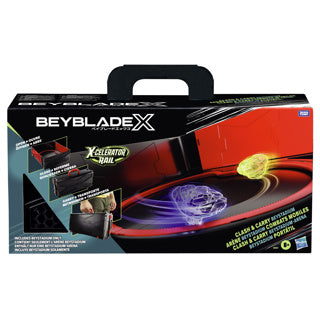 Hasbro beyblade x beystadium clash-and-carry beystadium