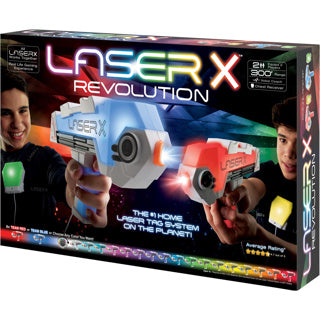 Load image into Gallery viewer, Laser x revolution - lasergame set voor kinderen - met 2 laserguns en 2 vesten
