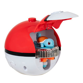 Load image into Gallery viewer, Jazwares pokémon battle spinner game - squirtle pokéball
