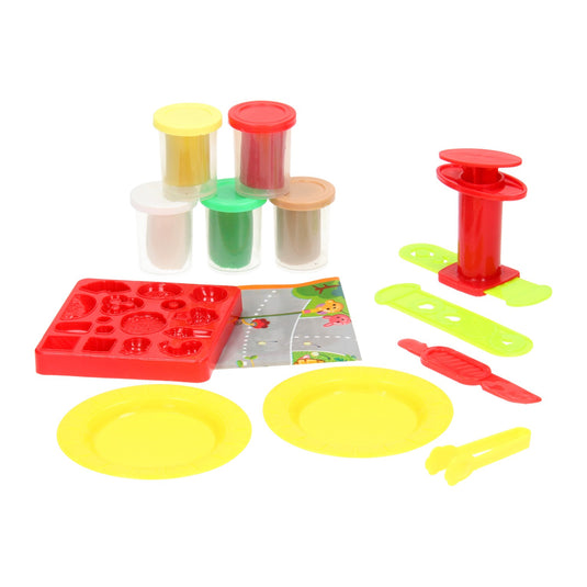 Kleiset pizza en pasta - 5 kleipotjes