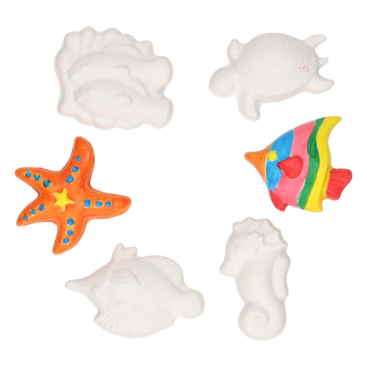 Gips Gieten Magneten - Onderwaterwereld