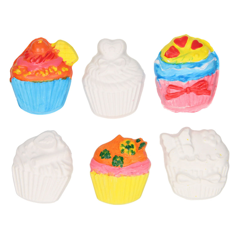 Load image into Gallery viewer, Gips gieten magneten - cupcakes
