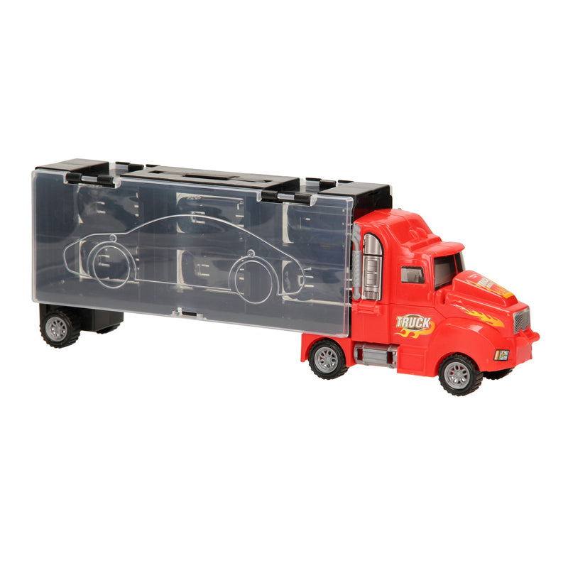 Load image into Gallery viewer, Opberg Autotransporter Rood

