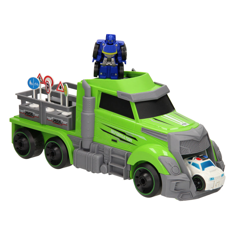 Load image into Gallery viewer, Max robot Max Robot Transformeerset Mega Groen
