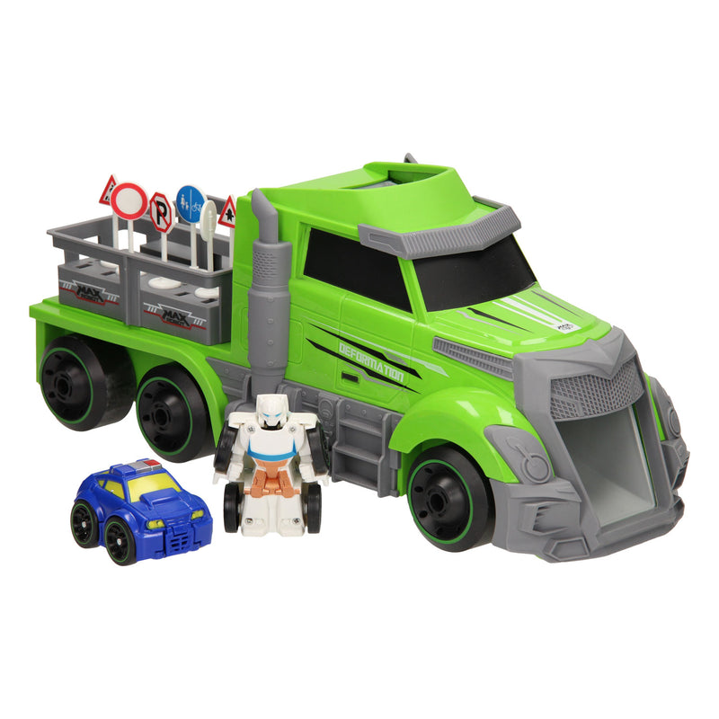 Load image into Gallery viewer, Max robot Max Robot Transformeerset Mega Groen

