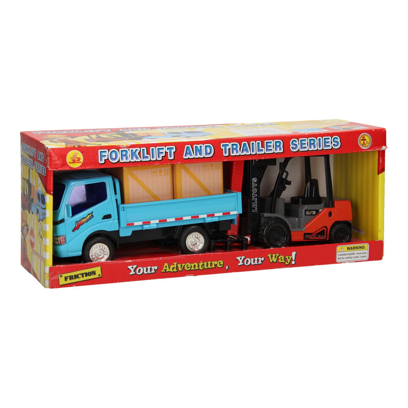 Load image into Gallery viewer, Heftruck met Laadwagen
