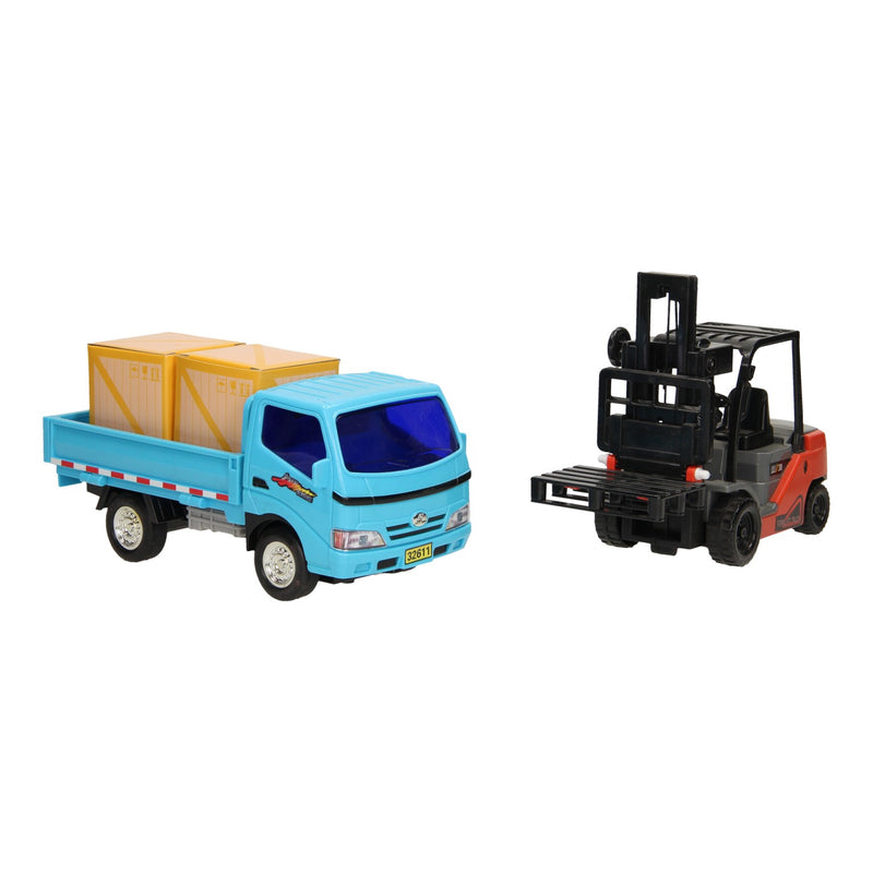Load image into Gallery viewer, Heftruck met Laadwagen
