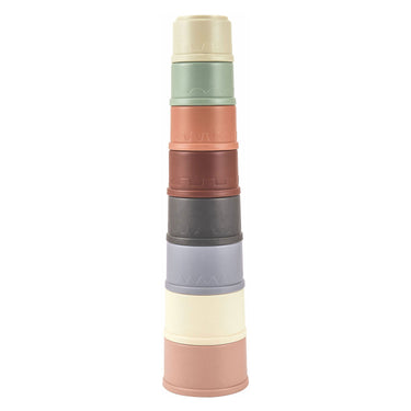 Stapeltoren pastel, 8dlg.