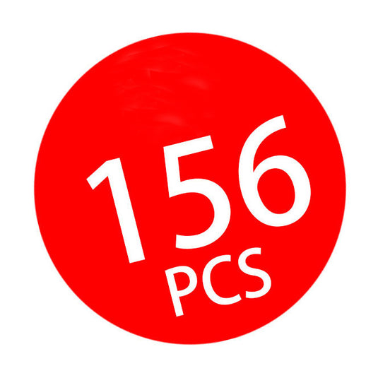 Bouwvormen in opbergbox, 156dlg.